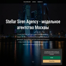 Скриншот главной страницы сайта modelgold24.com