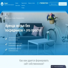 Скриншот главной страницы сайта modest.market