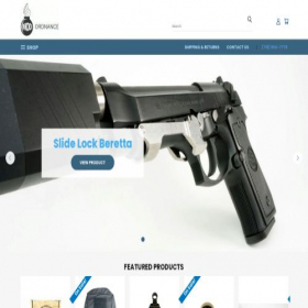 Скриншот главной страницы сайта modordnance.com