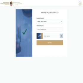 Скриншот главной страницы сайта mohre.services