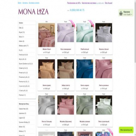 Скриншот главной страницы сайта mona-liza.net