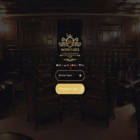 Скриншот главной страницы сайта monetarix.com