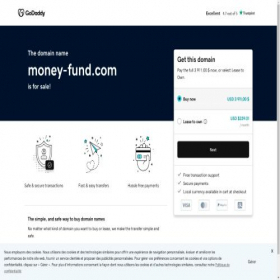 Скриншот главной страницы сайта money-fund.com