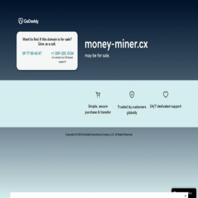 Скриншот главной страницы сайта money-miner.cx