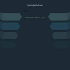 Скриншот главной страницы сайта money-perfect.com
