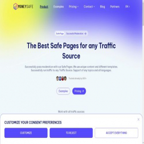 Скриншот главной страницы сайта money-safe.org