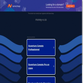 Скриншот главной страницы сайта money-x.co