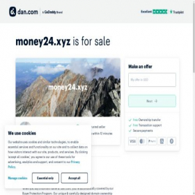 Скриншот главной страницы сайта money24.xyz