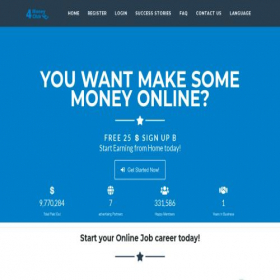 Скриншот главной страницы сайта money4clickzyt.buzz