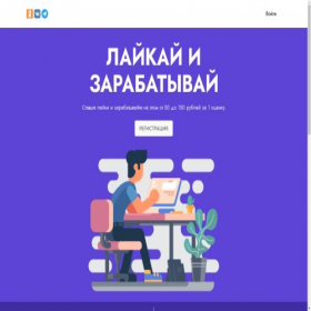 Скриншот главной страницы сайта moneyper.click