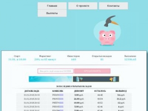 Скриншот главной страницы сайта moneypolo.site