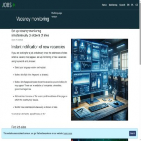 Скриншот главной страницы сайта monitoringcontent.com