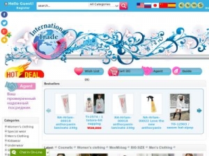 Скриншот главной страницы сайта moomi-daeri.com