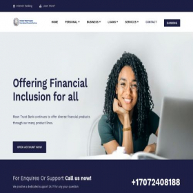 Скриншот главной страницы сайта moontrustbank.com