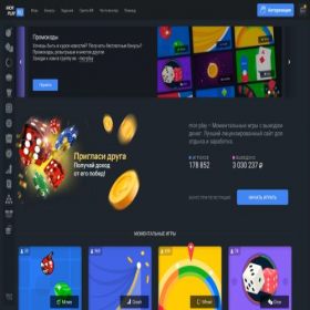 Скриншот главной страницы сайта mor-play.ru