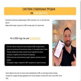 Скриншот главной страницы сайта morethan-seller.ru