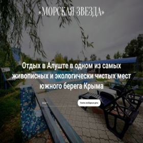 Скриншот главной страницы сайта morskajazvezda.ru