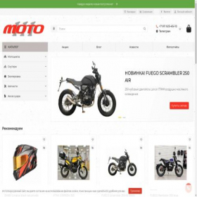 Скриншот главной страницы сайта moto111.ru