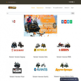 Скриншот главной страницы сайта motokurs33.ru