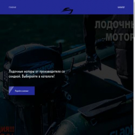 Скриншот главной страницы сайта motor-online-shop.ru