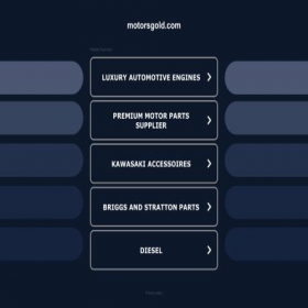 Скриншот главной страницы сайта motorsgold.com