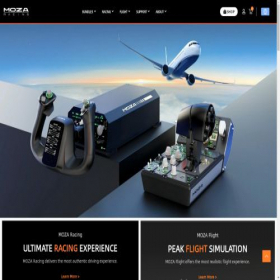 Скриншот главной страницы сайта mozaracing.com