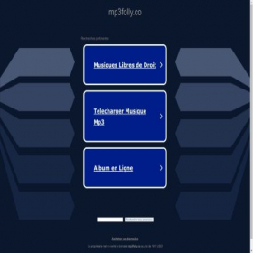 Скриншот главной страницы сайта mp3folly.co