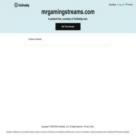 Скриншот главной страницы сайта mrgamingstreams.com