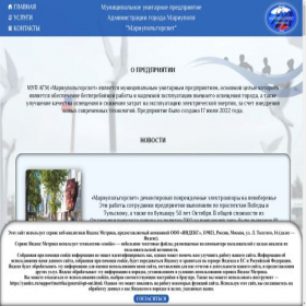 Скриншот главной страницы сайта mrplgorsvet.ru
