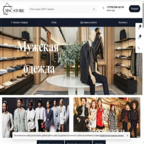 Скриншот главной страницы сайта mscstore.ru