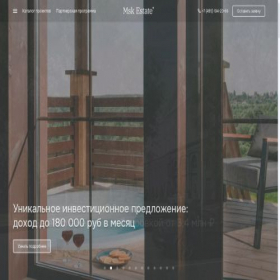 Скриншот главной страницы сайта msk-apart.ru