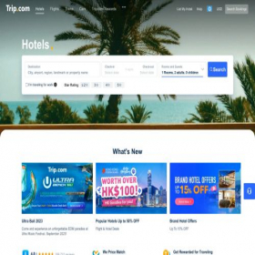 Скриншот главной страницы сайта mtrips.online