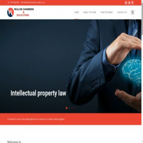 Скриншот главной страницы сайта mullenchambers-lawfirm.com