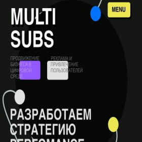 Скриншот главной страницы сайта multi-subs.ru
