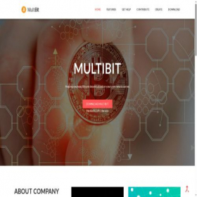 Скриншот главной страницы сайта multibit.info