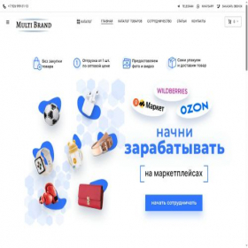 Скриншот главной страницы сайта multibrand.su