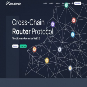 Скриншот главной страницы сайта multichain.org