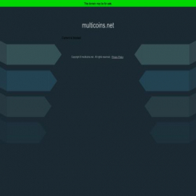 Скриншот главной страницы сайта multicoins.net