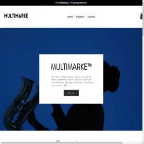 Скриншот главной страницы сайта multimarke.shop