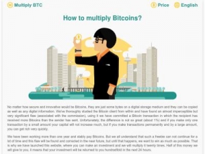 Скриншот главной страницы сайта multiply-btc.org