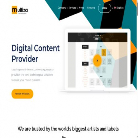 Скриншот главной страницы сайта multiza.com