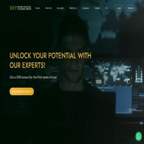 Скриншот главной страницы сайта munrofinancialplannersltd.com