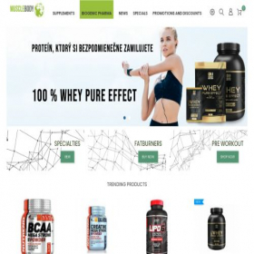 Скриншот главной страницы сайта musclebody.eu
