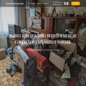 Скриншот главной страницы сайта musg.ru