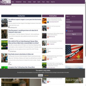 Скриншот главной страницы сайта music.ltvmedia.net