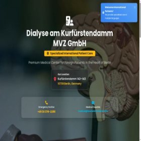 Скриншот главной страницы сайта musterklinikberlin.info