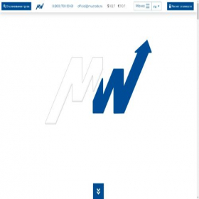 Скриншот главной страницы сайта mwtrade.ru