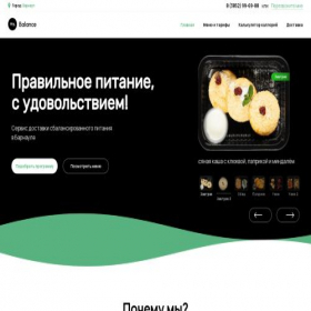 Скриншот главной страницы сайта my-balance.pro