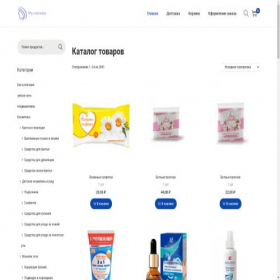 Скриншот главной страницы сайта my-cosmetics.ru