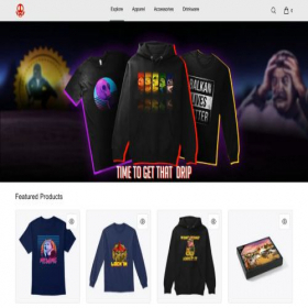 Скриншот главной страницы сайта my-store-5193770.creator-spring.com